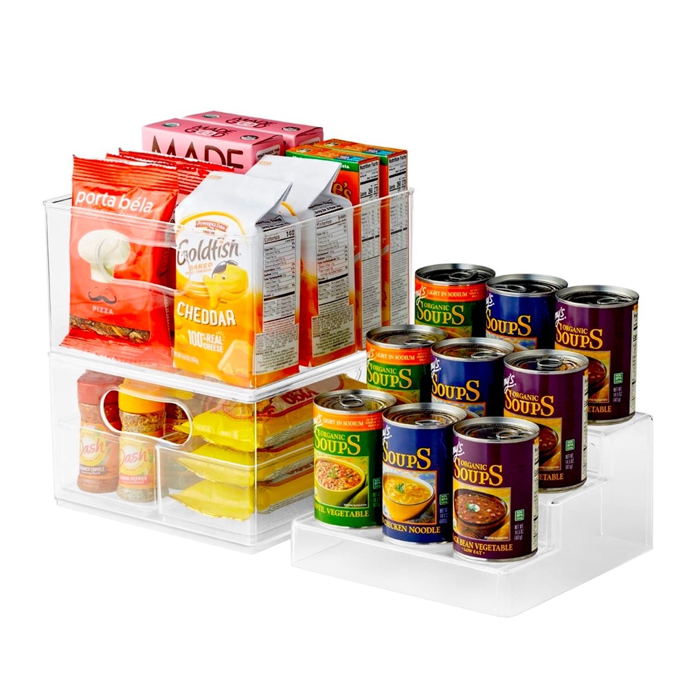 The Home Edit Clear Pantry Storage System 5 Piece